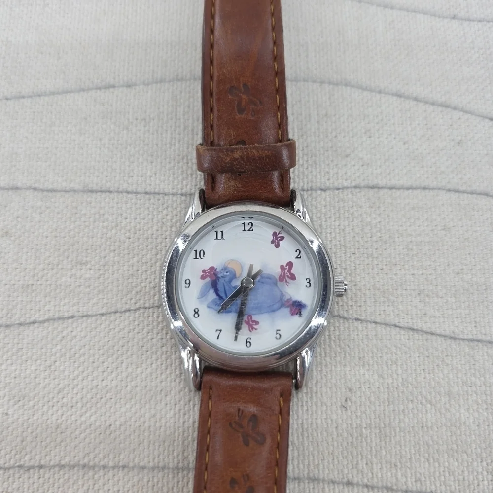 DISNEY Eeyore Flying Butterflies Watch By SII SEIKO MU0325 Needs New Battery